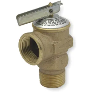 CASH ACME FWL-2 Safety Relief Valve 3/4In 150 psi Bronze | AC3YED 2XLA7