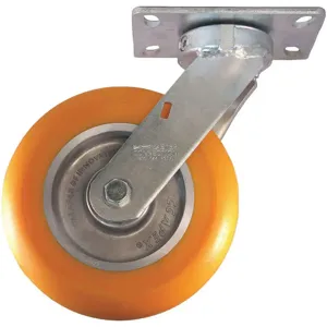 CASTER CONNECTION CDP-G-19 Swivel Plate Caster 1200 Lb Aluminium | AF6NJW 19YW86