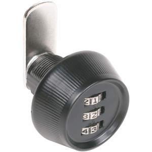 CCL 39021 3/4 Black Dial Combination Cam Lock | AA7FXU 15X352