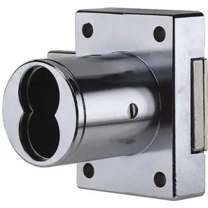 CCL 72421 Straight Cam Cabinet Lock Brushed Chrome | AH7ZHL 38EW63