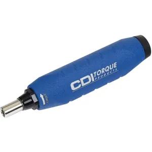 CDI TORQUE PRODUCTS 61SP Torque Screwdriver 1/4 Hex 10-100 Inch Oz | AC7CTG 38A848