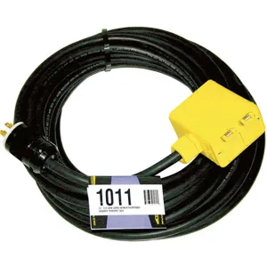 CEP 1011 Extension Cord 50ft 12/4 20a Sow Black | AA6QRF 14N234