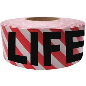 CH HANSON 15119 Marking Tape Roll, 3 Inch Width, 1000 Feet Length | AC6MZJ 35R883