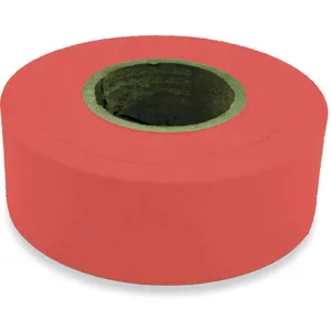 CH HANSON 17021 Flagging Tape Red 300 Feet Length, 1-3/16 Inch Size | AA9NME 1EC23