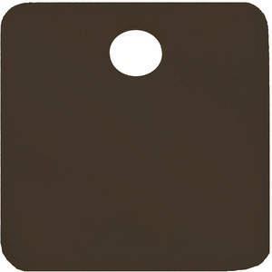 CH HANSON 43025 Blanko-Tag, quadratisch, schwarz, 1-1/4 Zoll Größe, 5 Stück | AF6XDL 20LR78