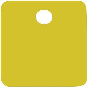 CH HANSON 43027 Blanko-Tag, quadratisch, Gold, 1-1/4 Zoll Größe, 5 Stück | AF6XDN 20LR80