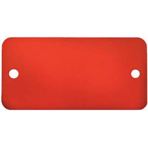 CH HANSON 43038 Blanko-Tag, rechteckig, rot, runde Ecke, 1 x 2 Zoll Größe, 5 Stück | AF6XEA 20LR91