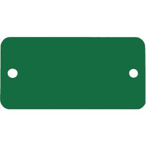 CH HANSON 43105 Blanko-Tag, rechteckig, grün, runde Ecke, 1 x 3 Zoll Größe, 5 Stück | AF6XGD 20LT54