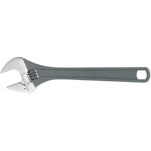 CHANNELLOCK 806NW Adjustable Wrench 6-1/4 Inch Black Plain | AC6ADT 32H938