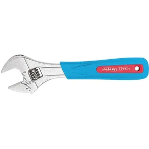 CHANNELLOCK 806WCB Adjustable Wrench 6-1/4in Chrome Cushion | AC6ADZ 32H944