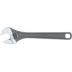 CHANNELLOCK 812NW Adjustable Wrench 12 Inch Black Plain | AC6ADW 32H941