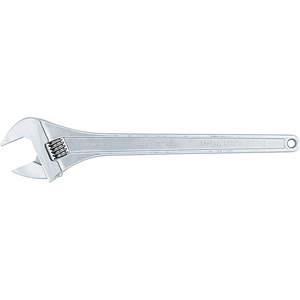 CHANNELLOCK 824 Adjustable Wrench 24 Inch Chrome Plain | AC6ADQ 32H936