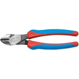 CHANNELLOCK E337CB Diagonal Cutters 7-1/4 Inch Length Cushion Grip | AH8GKN 38RW36