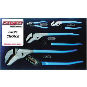 CHANNELLOCK PC-1 Tongue and Groove Plier Set Dipped 4 Pieces | AH8CXB 38GU20