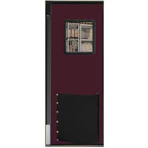 CHASE DOORS 3084RXHDBUR Schwingtür 7 x 2.5 Fuß Burgund | AC8CCT 39K401