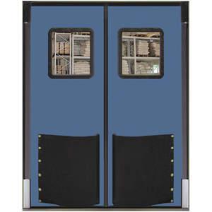 CHASE DOORS 9696RD25CBL Swinging Door 8 x 8 Feet Cadet Blue | AC8CET 39K447