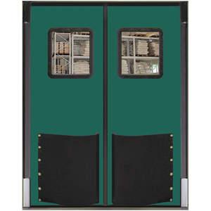 CHASE DOORS 6096RD25JAD Swinging Door 8 x 5 Feet Jade Polyethylene | AC8CED 39K434
