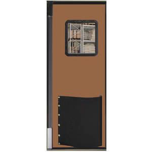 CHASE DOORS 3696RXHDMBR Swinging Door 8 x 3 Feet Medium Brown | AC8CAK 39K347