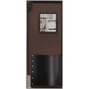 CHASE DOORS 3084RCBR Swinging Door 7 x 2.5 Feet Chocolate Brown | AC8BTJ 39K183