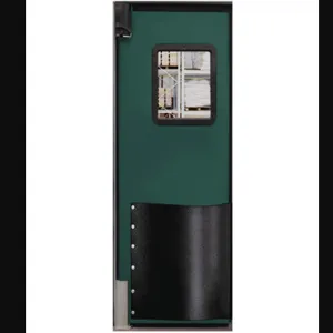 CHASE DOORS 3084RFGR Swinging Door 7 x 2.5 Feet Forest Green | AC8BQK 39K138