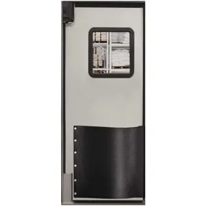 CHASE DOORS 3696RCGR Swinging Door 8 x 3 Feet Cloud Gray | AC8BQC 39K131