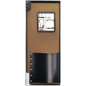 CHASE DOORS 3084RMBR Swinging Door 7 x 2.5 Feet Medium Brown | AC8BUD 39K202