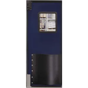 CHASE DOORS 3696RNAV Swinging Door 8 x 3 Feet Navy Blue | AC8BVA 39K222