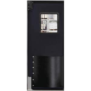 CHASE DOORS 3696RBLA Swinging Door 8 x 3ft Black Polyethylene | AC8BVK 39K231
