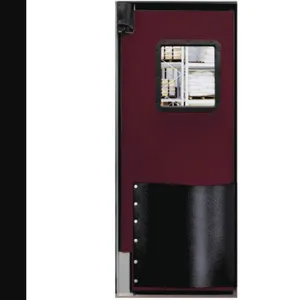 CHASE DOORS 3084RBUR Swinging Door 7 x 2.5 Feet Burgundy | AC8BWC 39K247