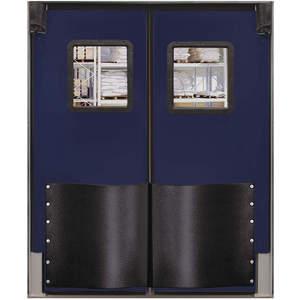 CHASE DOORS 6096RDNAV Swinging Door 8 x 5 Feet Navy Blue | AC8BVC 39K224