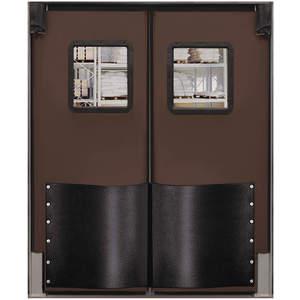 CHASE DOORS 6084RDCBR Schwingtür 7 x 5 Fuß Schokoladenbraun | AC8BTM 39K186