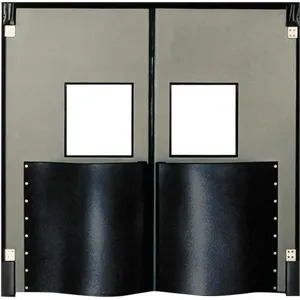 CHASE DOORS 7284XDCGR Swinging Door 7 x 6 Feet Cloud Gray | AA3ZXJ 12A638