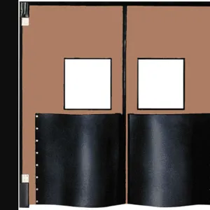 CHASE DOORS 6084XDMBR Swinging Door 7 x 5 ft Medium Brown PR | AG9CBY 12A692