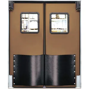 CHASE DOORS 6084RDMBR Swinging Door 7 x 5 Feet Medium Brown | AC8BUG 39K205