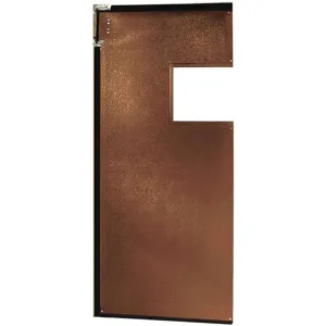 CHASE DOORS AIR2003696MBR Swinging Door 8 x 3 Feet Medium Brown Pvc | AA4JLX 12P249