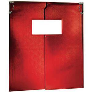 CHASE DOORS AIR2007296RED Flexible Swinging Door 8 x 6 Feet Red Pvc | AA4JLR 12P244