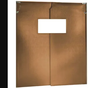 CHASE DOORS AIR2007284MBR Swinging Door 7 x 6 Feet Medium Brown Pvc | AA4JMA 12P252