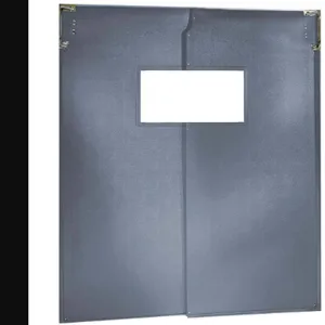 CHASE DOORS AIR2009696MGR Swinging Door 8 x 8 Feet Metallic Gray | AA4JMY 12P273