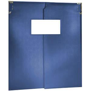 CHASE DOORS AIR2006084RBL Swinging Door 7 x 5 Feet Royal Blue Pvc | AA4JNC 12P277