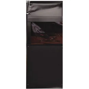 CHASE DOORS AIR9733696BLA Flexible Swinging Door 8 x 3 Feet Black | AC8CMM 39K605