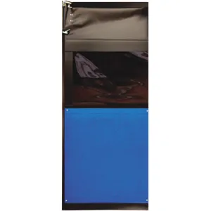 CHASE DOORS AIR9733696RBL Swinging Door 8 x 3 Feet Royal Blue Pvc | AC8CLT 39K586