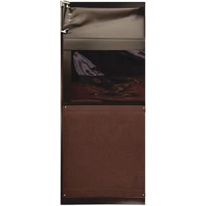 CHASE DOORS AIR9733696CBR Swinging Door 8 x 3 Feet Chocolate Brown | AC8CMC 39K595