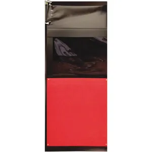 CHASE DOORS AIR9733084RED Flexible Swinging Door 7 x 2.5 Feet Red | AC8CLF 39K575