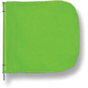 CHECKERS FS9024-16-G Replacement Flag 16 x 16 Inch Green | AA7MWN 16D811