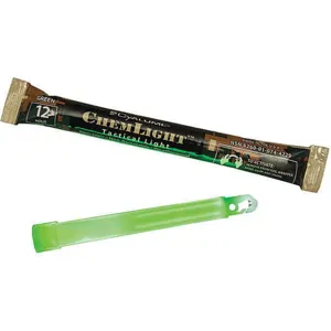 CYALUME TECHNOLOGIES 9-27017 Lightstick Green 12 hr. 6 Inch Length PK500 | AH4BFW 34AZ21