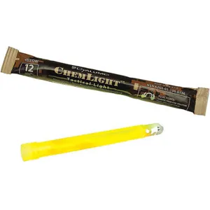 CYALUME TECHNOLOGIES 9-27020 Lightstick Yellow 12 hr. 6 Inch Length PK500 | AH4BFX 34AZ23