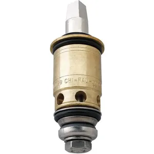 CHICAGO FAUCETS 1-100XTBL12JKABNF Lh Ceramic Cartridge Brass/stainless Steel Pk12 | AF9AHX 29RR36