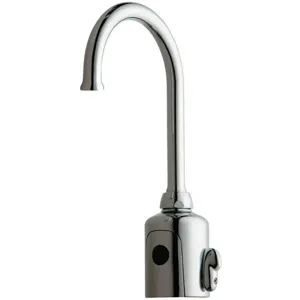 CHICAGO FAUCETS 116.429.AB.1 Gooseneck Faucet 0.5 Gpm Bras Rigid Deck | AF2PZP 6XAE8