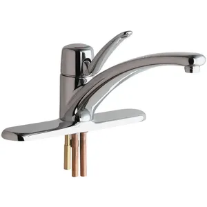 CHICAGO FAUCETS 2300-8ABCP Kitchen Faucet 2.2 Gpm 10 Inch Spout | AB8RTH 26Y241