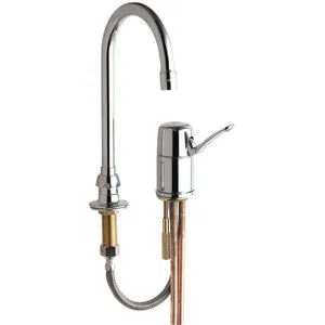 CHICAGO FAUCETS 2302-ABCP Gn Faucet 2.2 Gpm 5-1/4in Spout | AB8RTM 26Y245